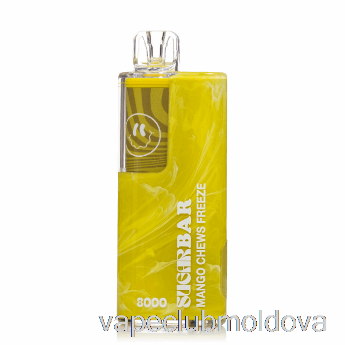 Vape Mod Baton De Zahăr Sb8000 De Unică Folosință De Mestecat De Mango Congela